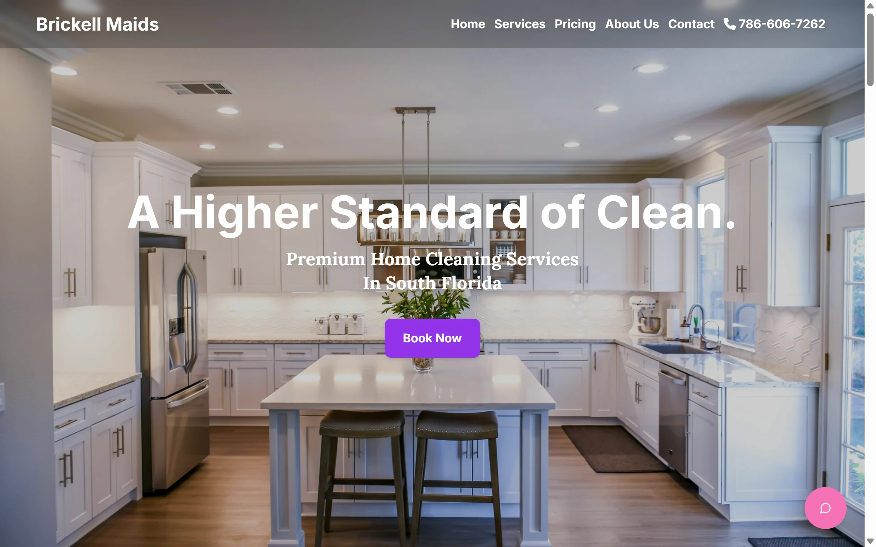 Brickell Maids website
